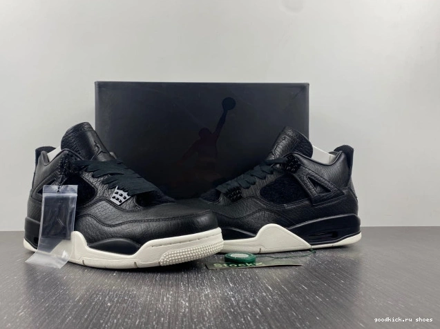 Cheap 819139-010 Jordan 4 Pony Retro Hair Black 0702